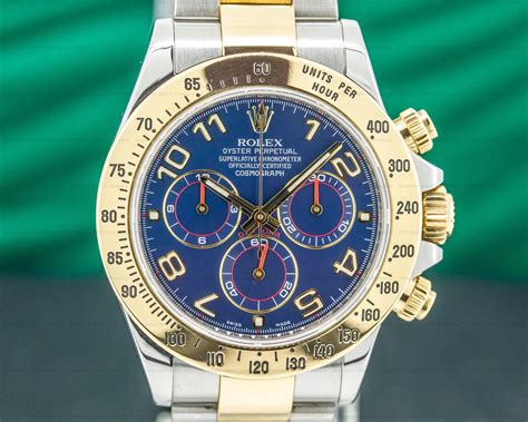 rolex daytona yellow gold blue face|Rolex daytona white gold price.